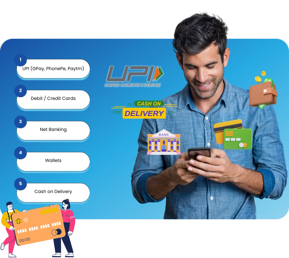 Multiple Payment Options