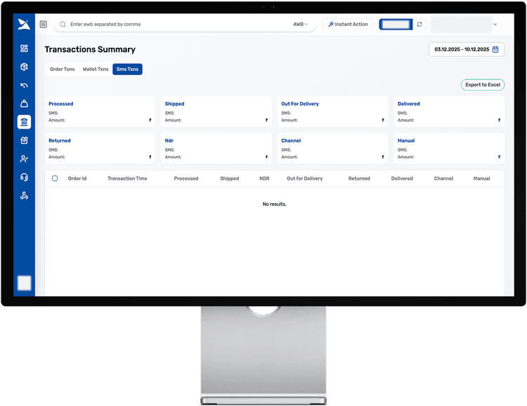 Out For Delivery Notification